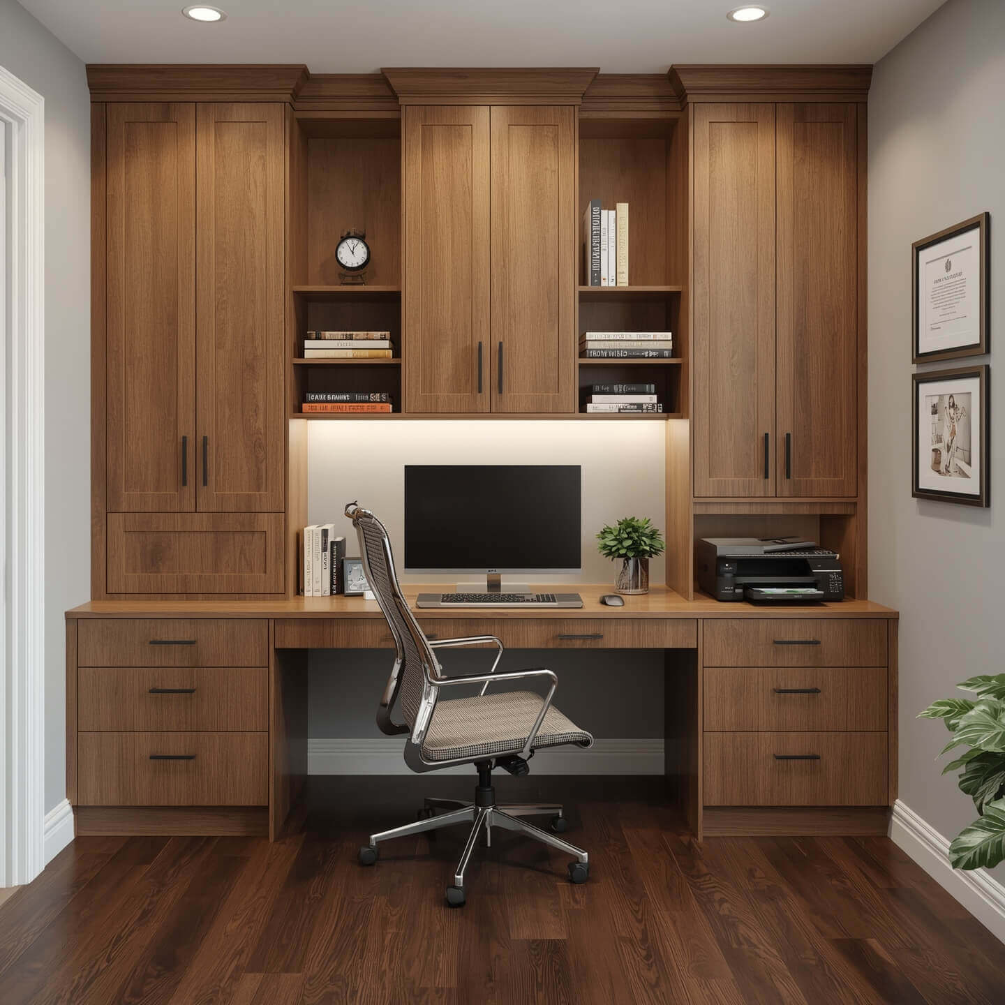 Precision manufacturing of study room components